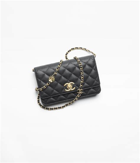 chanel solid grained wallet|Wallet on Chain .